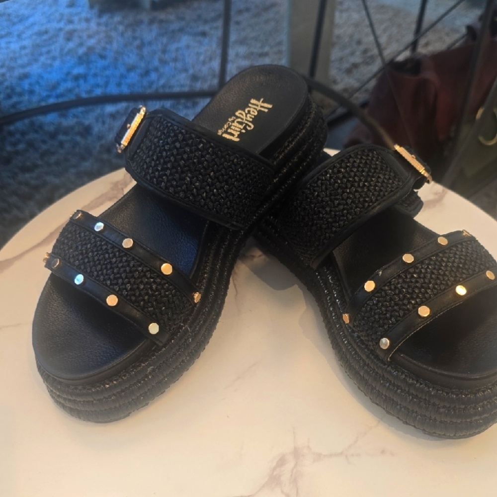 Hey Girl Black Women's Sandals